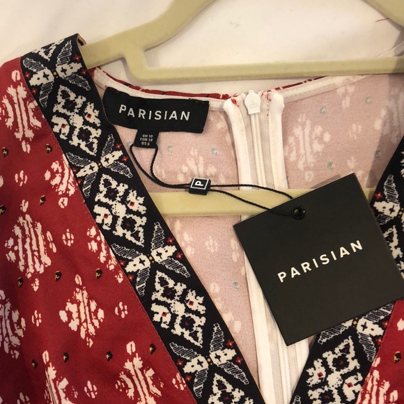 NWT Parisian Printed Romper Size 6 - Picture 3 of 6